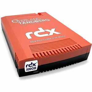 Overland-Tandberg O-T RDX SSD 500GB Kassette, RDX-Kartusche, RDX, 500 GB, FAT32, NTFS, exFAT, ext4, Schwarz, RDX QuikStor