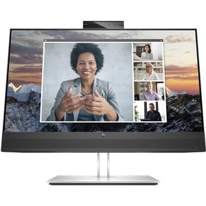 HP E24m 24 Zoll Class Webcam Full HD LCD-Monitor - 16:9 Format - Silber - 60,5 cm (23,8 Zoll) Viewable - IPS-Technologie (