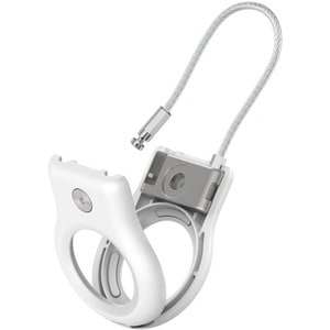 Belkin AirTag, Fernbedienung, Key, Gepäck Asset-Tracking-Tag-Schlaufe - Plastik - Weiß