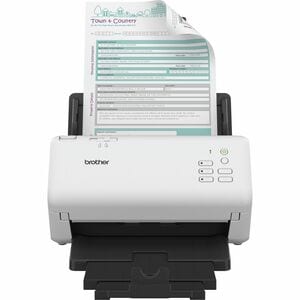 Brother Einzugsscanner - 600 dpi Optische Auflösung - 48-bit Farbtiefe - 8-bit Graustufen - USB