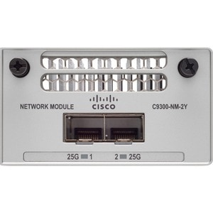 Module d'extension Cisco - Pour Réseau Fibre Optique, Réseau de Données - Fibre Optique25 Gigabit Ethernet - 2 x Slots d'e