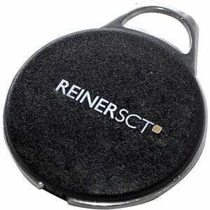 Reinersct RFID-Tag - 35 mm Durchmesser - Mattschwarz - 10 Pack