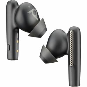Poly Voyager Free 60 UC True Wireless Ohrhörer Stereo Ohrhörerset - Schwarz - Siri, Google Assistant - Binaural - In-Ear -