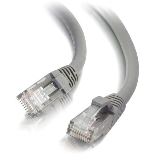 10FT CAT6 GRAY GIGABIT PATCH CABLE MOLDED SNAGLESS