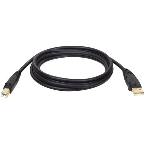 6FT USB HIGH SPEED CABLE M/M USB 2.0 24/28 AWG USB-A TO USB-B