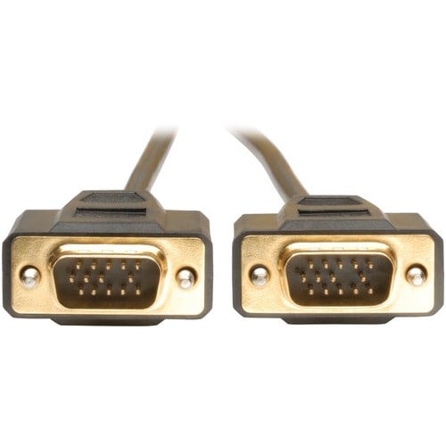 6FT VGA MONITOR ADAPTER CABLE REPLACEMENT 640X480 HD15 MOLDED M/M