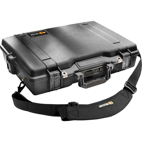1495 NOTEBOOK HARD CASE BLACK W/FOAM FITS UP TO 17IN LAPTOP
