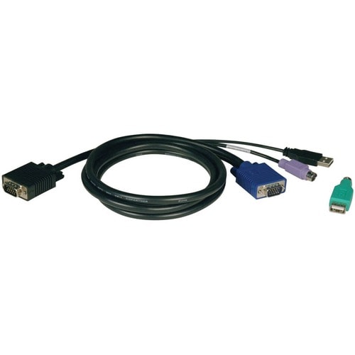 6FT USB / PS2 KVM SWITCH CABLE NETB040 / B042 KVM SWITCH SERIES