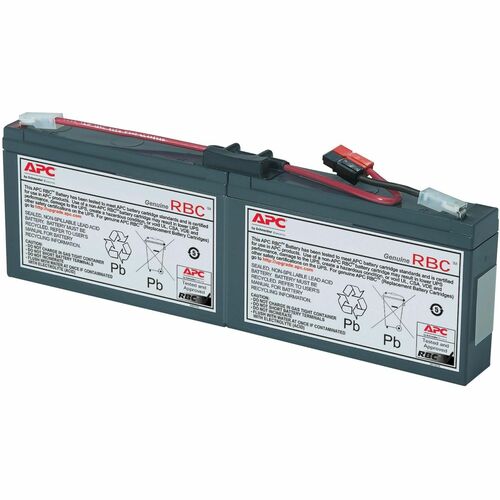 APC Ersatzbatterie Nr. 18 mit 2 Jahren Garantie. Akku-/Batterietechnologie: Plombierte Bleisäure (VRLA). Gewicht: 2,59 kg,