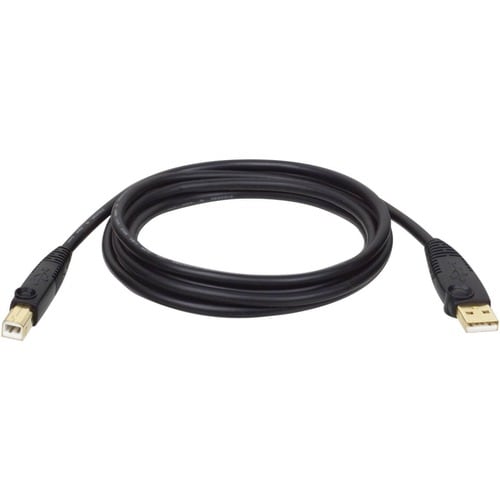 10FT USB HIGH SPEED CABLE M/M USB 2.0 24/28 AWG USB-A TO USB-B