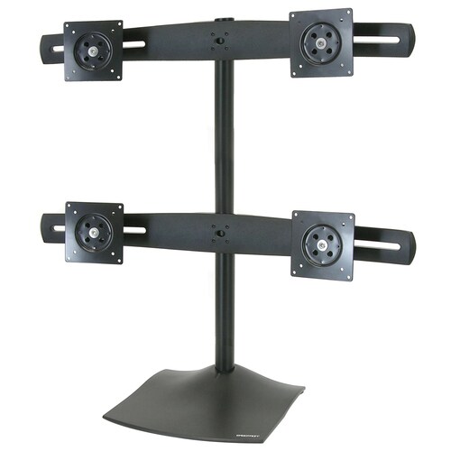 Ergotron DS100 Monitorständer - Bildschirmgröße: Bis zu 24 Zoll (60,96 cm) - 56,25 kg TragfähigkeitDisplay Type Supported: