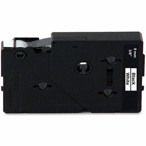 TC20Z1 3/8IN BLACK ON WHITE TAPE FOR PT-6 8 10-12 20 25 150 170
