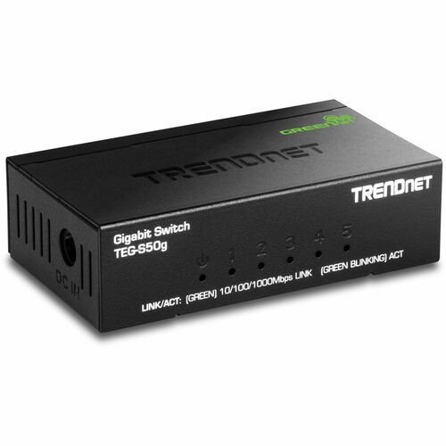 5PORT GIGABIT GREENNET SWITCH METAL