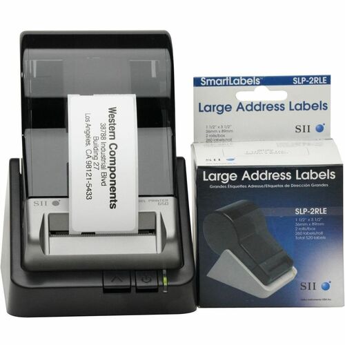 520-LABELS 1-1/2 X 3-1/2 SLP-2RLE 2ROLLS LARGE ADDRESS