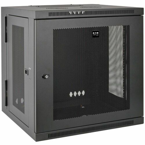 12U WALL MOUNT RACK ENCLOSURE SERVER CABINET HINGED WALLMOUNT