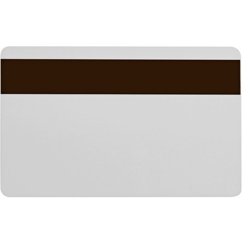 Badge Zebra Premier Plus - 500 - Blanc - Chlorure de polyvinyle (PVC).