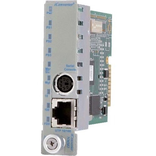 ICONVERTER NMM2 SNMP AND TELNET SNMP NETWORK MANAGEMENT MODULE RJ45