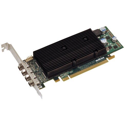 Matrox Matrox M9148 Grafikkarte - 1 GB - Low Profile - PCI Express x16 - DisplayPort - 1 x DisplayPort - DVI