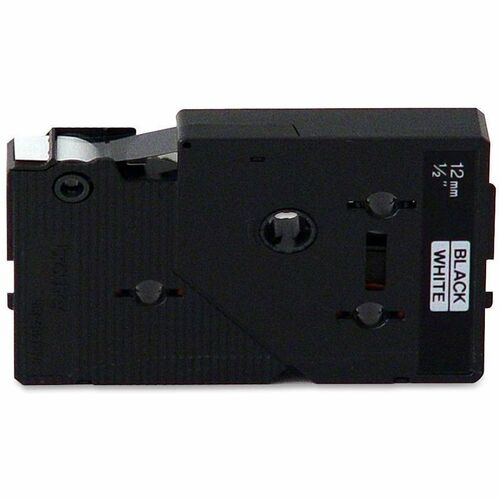 2PK TC-20 1/2IN BLACK ON WHITE TAPE FOR PT-6 8 10 12 15 20 150 170