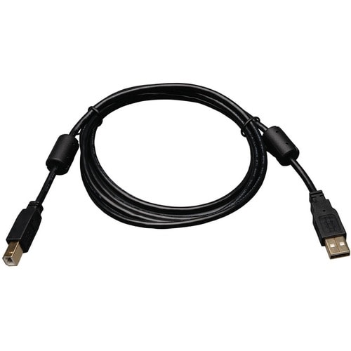 6FT USB HIGH SPEED CABLE M/M USB 2.0 USB-A TO B FERRITE CHOKES