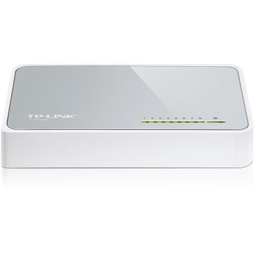 MINI DESKTOP SWTICH 8PORT 8/10/100M & PLASTIC CASE
