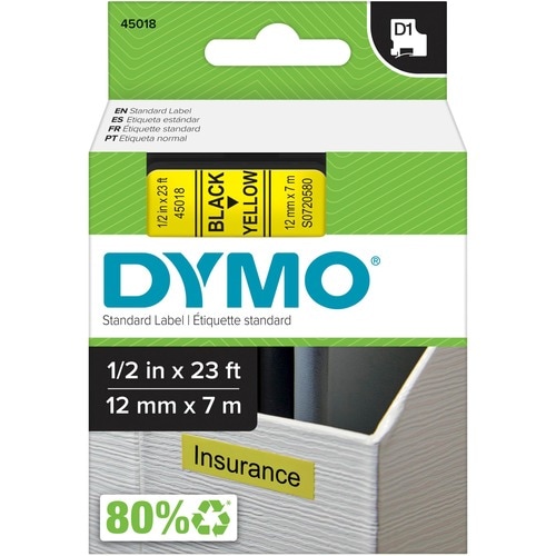  PRINT D1 TAPE F/ DYMO POCKET