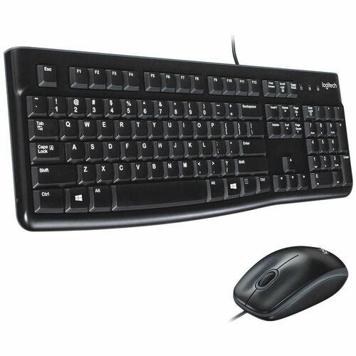 MK120 DESKTOP CORDED KEYBOARD MOUSE COMBO