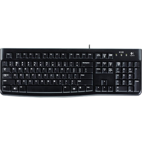 KEYBOARD K120 FOR BUSINESS OEM USB BLACK SILENT