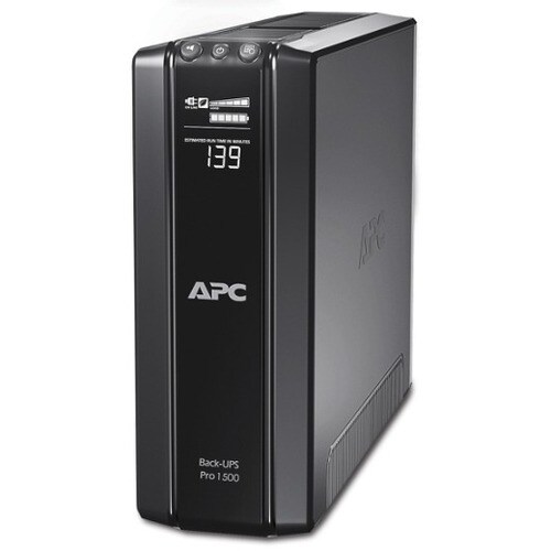 APC Back-UPS Pro. USV-Topologie: Line-Interaktiv, Ausgangskapazität: 1,5 kVA, Ausgangsleistung: 865 W. AC-Steckertypen: C1