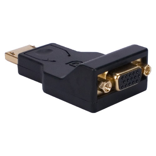 QVS DISPLAYPORT MALE TO VGA FE DIGITAL VIDEO ADAPTOR