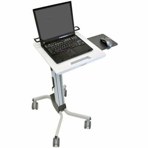 Ergotron Neo-Flex Laptop-Wagen - 6,80 kg Kapazität - 4 Rollen - Aluminium, Plastik, Pulverbeschichteter Stahl - 73,15 cm (