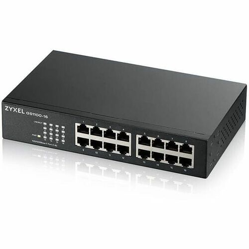 GS1100-16 16PORT GIGABIT RACKMOUNT SWITCH