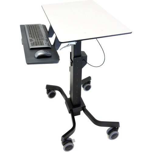 Ergotron TeachWell 24-220-055 Computerwagen - 17,50 kg Kapazität - 4 Rollen - Stahl, Plastik, Phenolkunststoff - 78,74 cm 