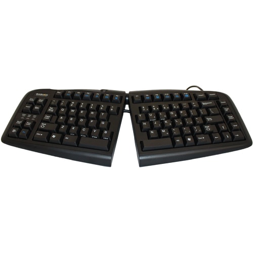 GOLDTOUCH V2 USB ERGONOMIC SPLIT KEYBOARD PS2 ADAPTER