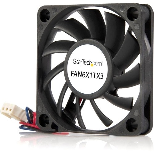 StarTech.com 60mm Gehäuselüfter - Lüfter für PC Gehäuse mit 3-pin Molex Stecker - 60 mm Maximum Fan Diameter - 27,01m³/h M