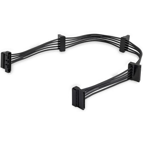 StarTech.com 4x SATA Splitter Adapterkabel - Cable for Festplatte, Computer, Optisches Laufwerk, Stromversorgung - Splitte