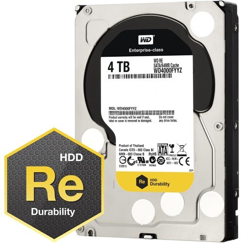 4TB 3.5 SATA III 7200 RPM 64 MB NEW BROWN BOX SEE WARRANTY NOTES