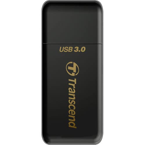 Transcend RDF5 Kartenleser - USB 3.0 - Extern - SDXC, SDHC, microSDXC, microSDHC, microSD, SD, TransFlash
