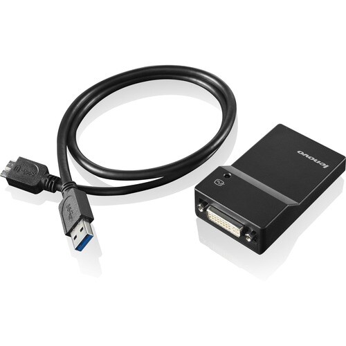 Adaptateur graphique Lenovo - USB 3.0 - DVI
