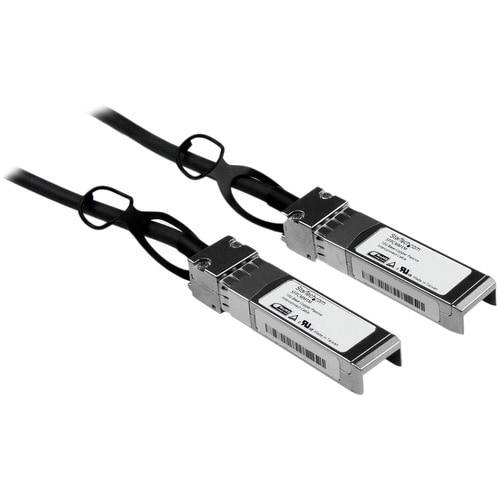 StarTech.com Câble réseau passif SFP+ 10 GbE à connexion directe twinax en cuivre de 1 m - Cordon SFP+ 10GBase-CU compatib