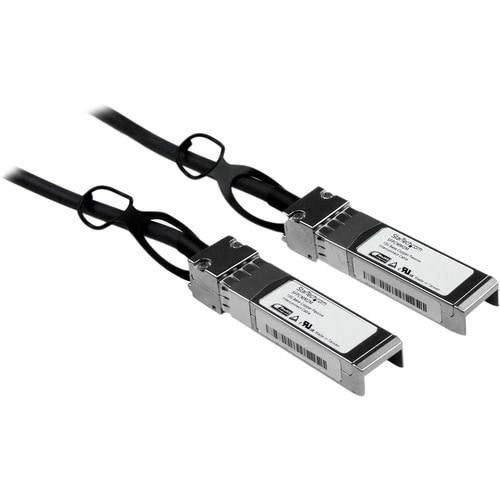 StarTech.com Câble réseau passif SFP+ 10 GbE à connexion directe twinax en cuivre de 2 m - Cordon SFP+ 10GBase-CU compatib