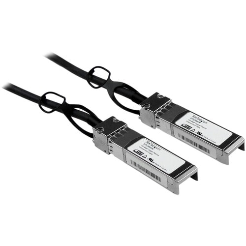 StarTech.com Câble réseau passif SFP+ 10 GbE à connexion directe twinax en cuivre de 3 m - Cordon SFP+ 10GBase-CU compatib