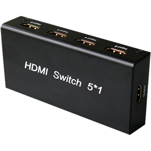 5PORT HDMI SWITCH WITH REMOTE CONTROL 1080P 3D HD