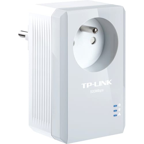 Adaptateur de réseau powerLine - TP-Link TL-PA4015P - 1 x Réseau (RJ-45) - 500 Mbit/s PowerLine - 300 m Distance tolérée -