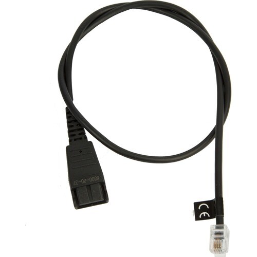 Câble pour transfert de données Jabra 8800-00-37 - 2e bout: 1 x RJ-11 - Male