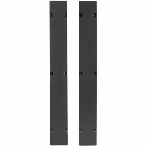 APC by Schneider Electric AR7581A Kabelbündler - Schwarz - 2 Stück Paket - TAA-konform - Abdeckung - 42U Rack Height