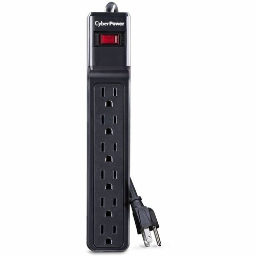 CSB6012 6OUT STRIP NEMA $75K 12FT CORD 1200 JOULES EMI/RFI CEG
