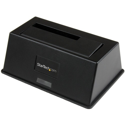 StarTech.com Station d'Accueil pour Disque Dur USB 3.0 (5 Gbps) à SATA à Baie Unique, Dock/Baie pour HDD/SSD Externe 2,5/3