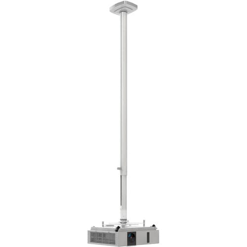 KINDERMANN Comfort2 Deckenhalterung für Projektor - Weiß - Höhenverstellbar - max. 20 kg Traglast