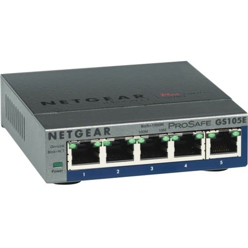 PROSAFE PLUS 5PORT GIGABIT SWITCH